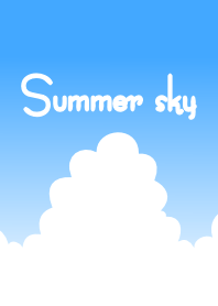 Summer sky(Simple)