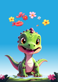 cute dinosaur cartoon theme (JP)
