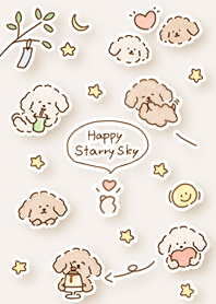 brown Happy Starry Sky 03_2