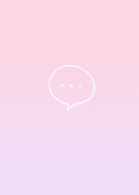 可愛いグラデーション×シンプル