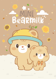 น้องหมีชานม มินิ x ทานตะวัน