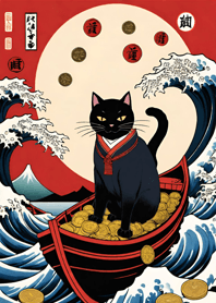 Lautan Kucing Ukiyo-e 2