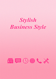 Stylish business style pink color