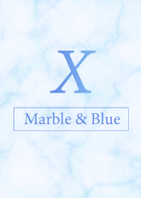 X-Marble&Blue-Initial