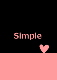 ツートンカラーとハート３