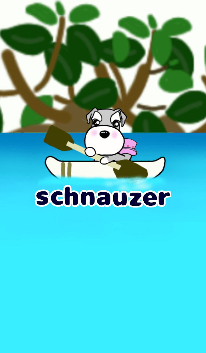 a refreshing summer schnauzer