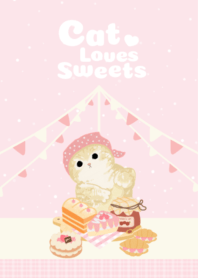 Cat Loves Sweets