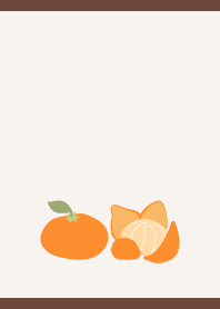 Winter mandarins01 on brown