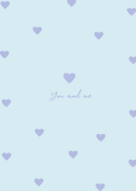 pattern heart =sweetblue=
