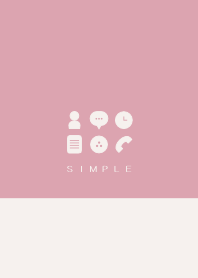 SIMPLE(beige pink)V.192b