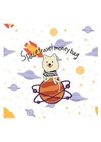Space travel money bag