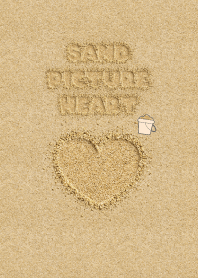 Sand Picture Heart 50