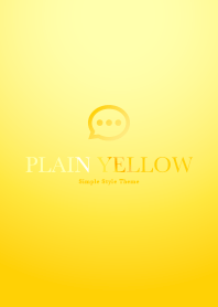 Plain Yellow シンプルなイエロー