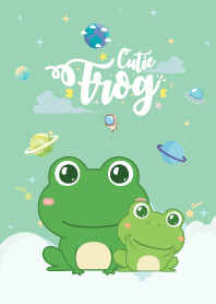 เจ้ากบ เบบี๋ กาแล็กซี สีเขียวอ่อน