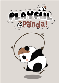 Playful Panda(brown)