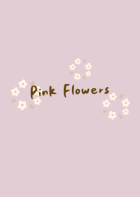 Flowers Theme -pink-