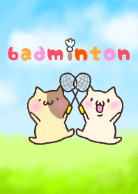Nekotan badminton2