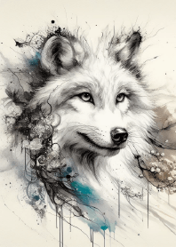 霊狐の墨影