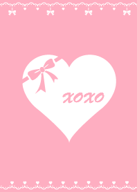 Pink Ribbon Heart