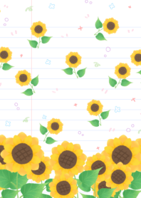 Book sunflower