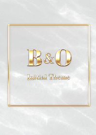 [ B&O ] Initial Theme  Gold Gray