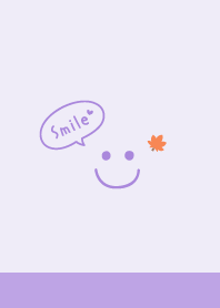 楓 微笑 <紫色>