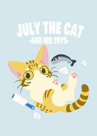 JULY THE CAT -AND HIS TOYS-