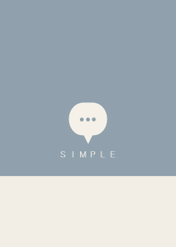 SIMPLE(beige blue)V.1602b