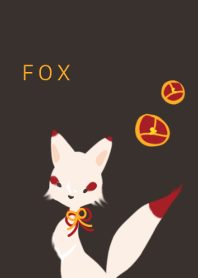 Fox and flower