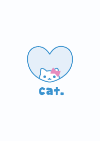 Cat Ribbon - Blue