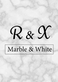 R&X-Marble&White-Initial