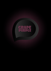 grape purple Button In Black V.5
