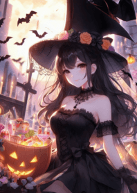 cute little witch halloween V. 39