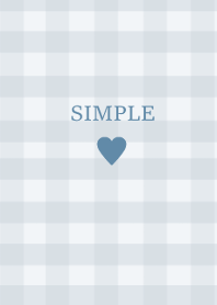 SIMPLE HEART :)check blue