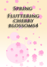 Spring<Fluttering cherry blossoms4>