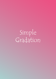 Simple Gradation - GRAY+RED -