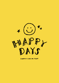 HAPPY DAYS YELLOW- Simple collection -JP