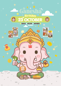 Ganesha x October 23 Birthday