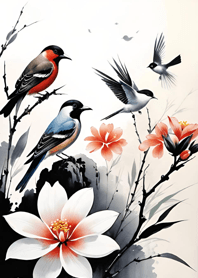 Mountain, Sea, and Moonlit Night 86b3F5