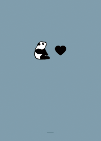 Beige Blue : Panda theme