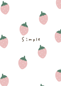 White x strawberry pattern.