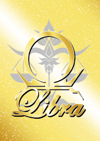 Zodiac signs -Libra2 gold-