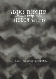 VINTAGE TYPEWRITER WISDOM Vol.LIX