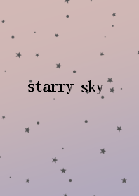 starry sky (black gradation)