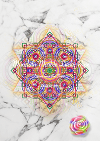 Mandala Marble Lucky Rose