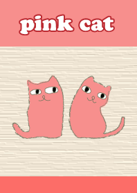 おとぼけピンクねこ