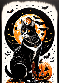 halloween cat BCdC16