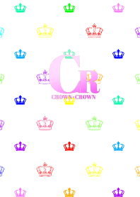CROWN x CROWN multi color