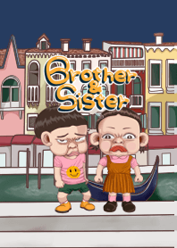 Sister and brother  8