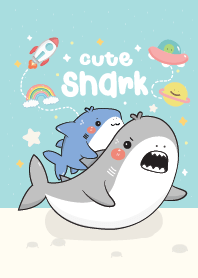 Shark Cute : Blue